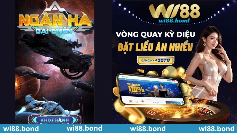 Top game slot hot tại Wi88